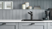 Cucina moderna componibile “SENSO 491”, materiali di alta qualità, progettazione 3D personalizzata