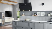 Cucina moderna componibile “SENSO 491”, materiali di alta qualità, progettazione 3D personalizzata
