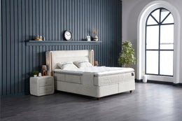 BiancaBedd – Elegantes Bett & Komfort-Matratzen-Set