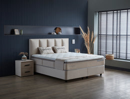 BIRDY BOXSPRINGBETT MIT STAURAUM